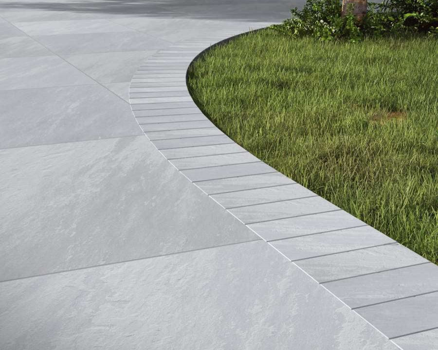 Kandla Grey Porcelain Cobbles - 100x100mm or 200x100mm - 20mm Thick