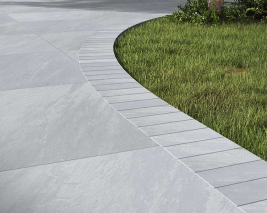 Kandla Grey Porcelain Cobbles - 100x100mm or 200x100mm - 20mm Thick