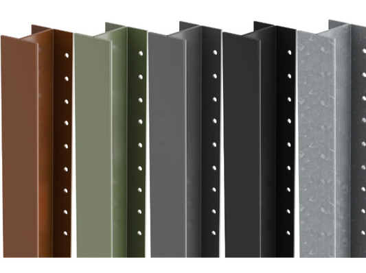 Classic 2.4m Steel Fence Post