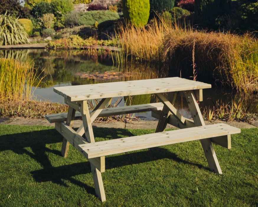 Traditional Picnic Table - 179.5cm
