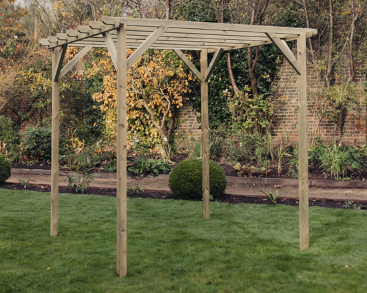Contemporary Pergola 2.4m x 2.4m