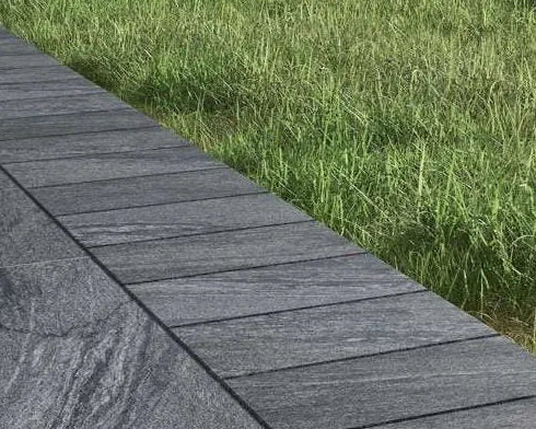 County Anthracite Porcelain Cobbles - 100x100mm or 200x100mm - 20mm Thick