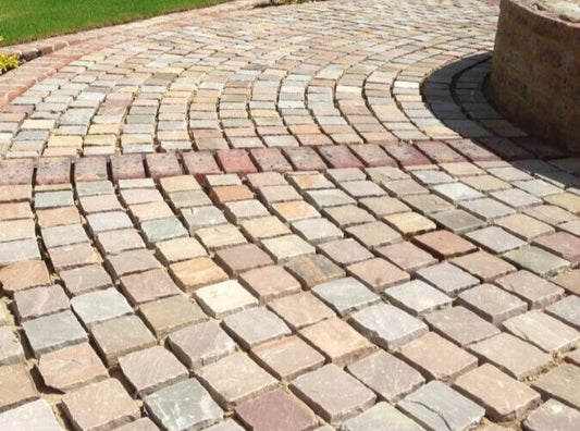 Raj Natural Stone Setts Hand Dressed