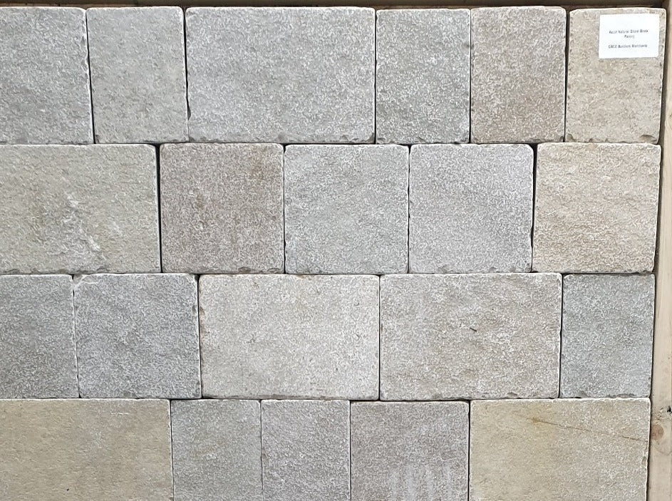 Ascot Natural Stone Block Paving