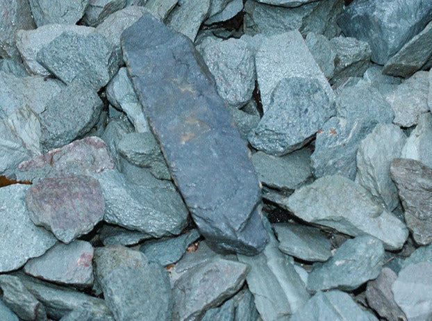 40mm Green Slate Mulch - Bulk Bag