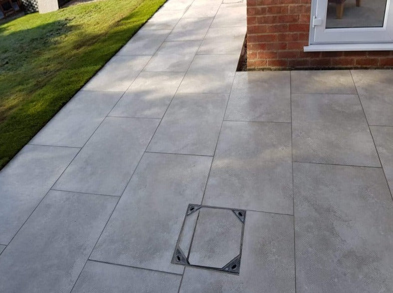 London Benton Grigio Porcelain Paving less than £24m² Inc Vat