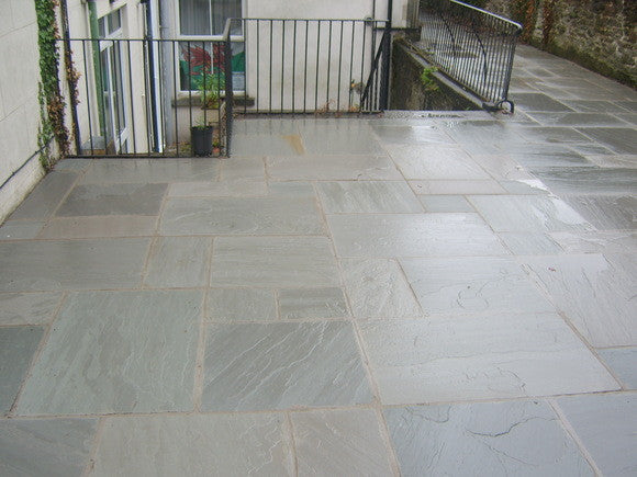 Kandla Grey Sandstone Natural Stone Paving less than £23m² Inc Vat