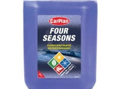 Carplan Four Seasons Ready Mixed Screen Wash 5L