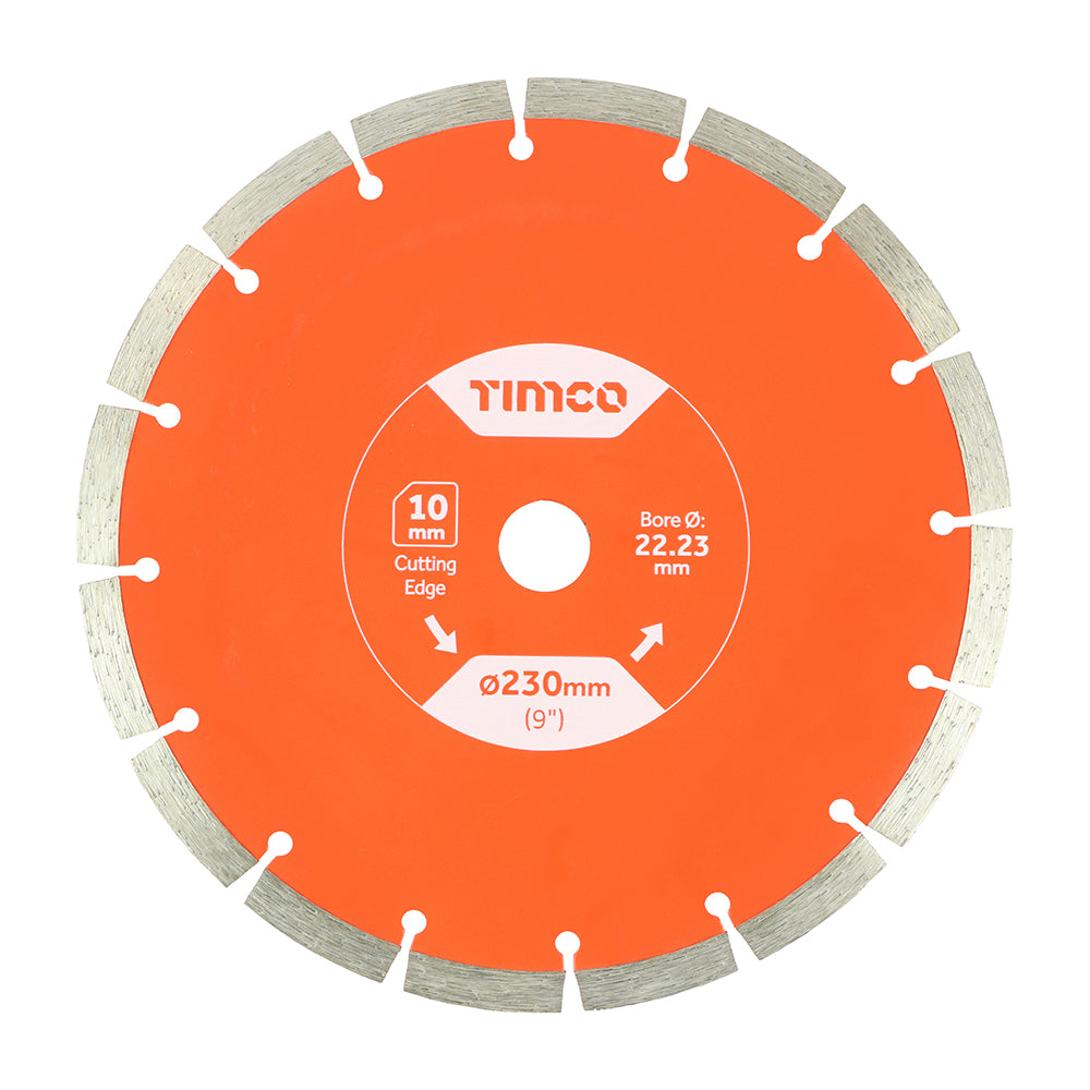 Timco General Purpose Diamond Blade - Segmented 230 x 22.2