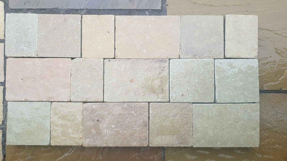 Ascot Natural Stone Block Paving