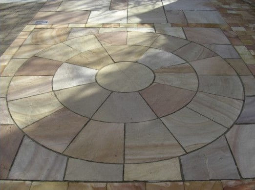 Rippon Buff Natural Stone Circle 2m Diameter £ Inc Vat