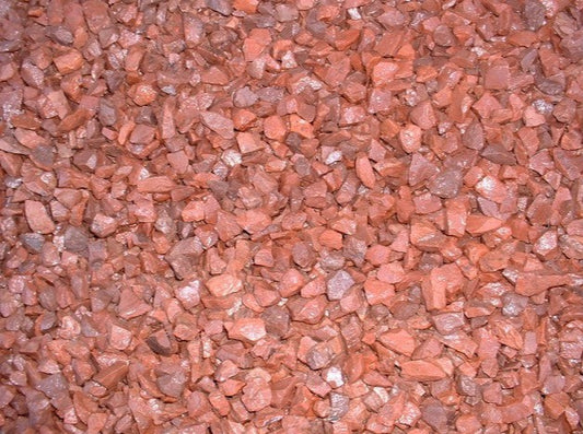 Chippings - Red Granite Chippings 14mm - Bulk Bag