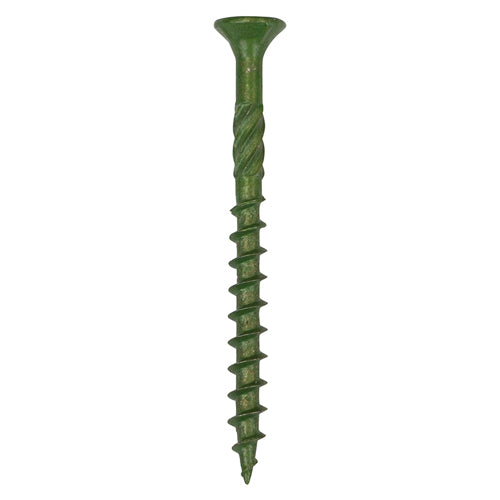 Decking Screws - PZ - Double Countersunk - Green