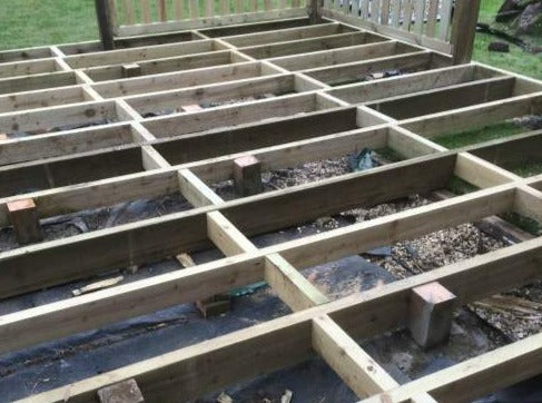FRAMING - Timber Joists for decking subframe