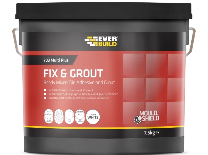 Fix & Grout - Ready Mixed Tile Adhesive & Grout