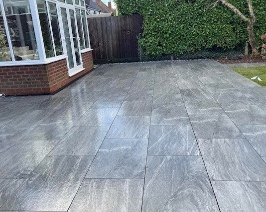 Creekwave Nero Porcelain Paving £24 per sqm Inc Vat