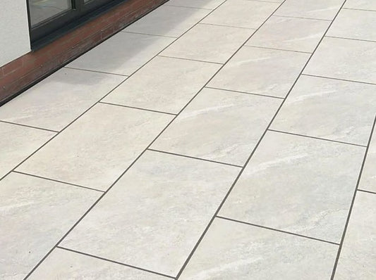 Himilayan White Porcelain Paving less than £28m² Inc Vat