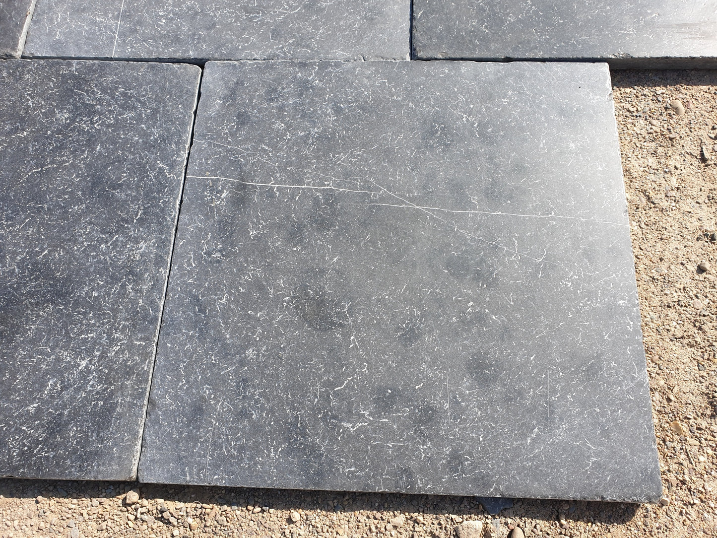 Antiqued Belgian Blue Limestone Tiles £40 Per Sqm Inc VAT