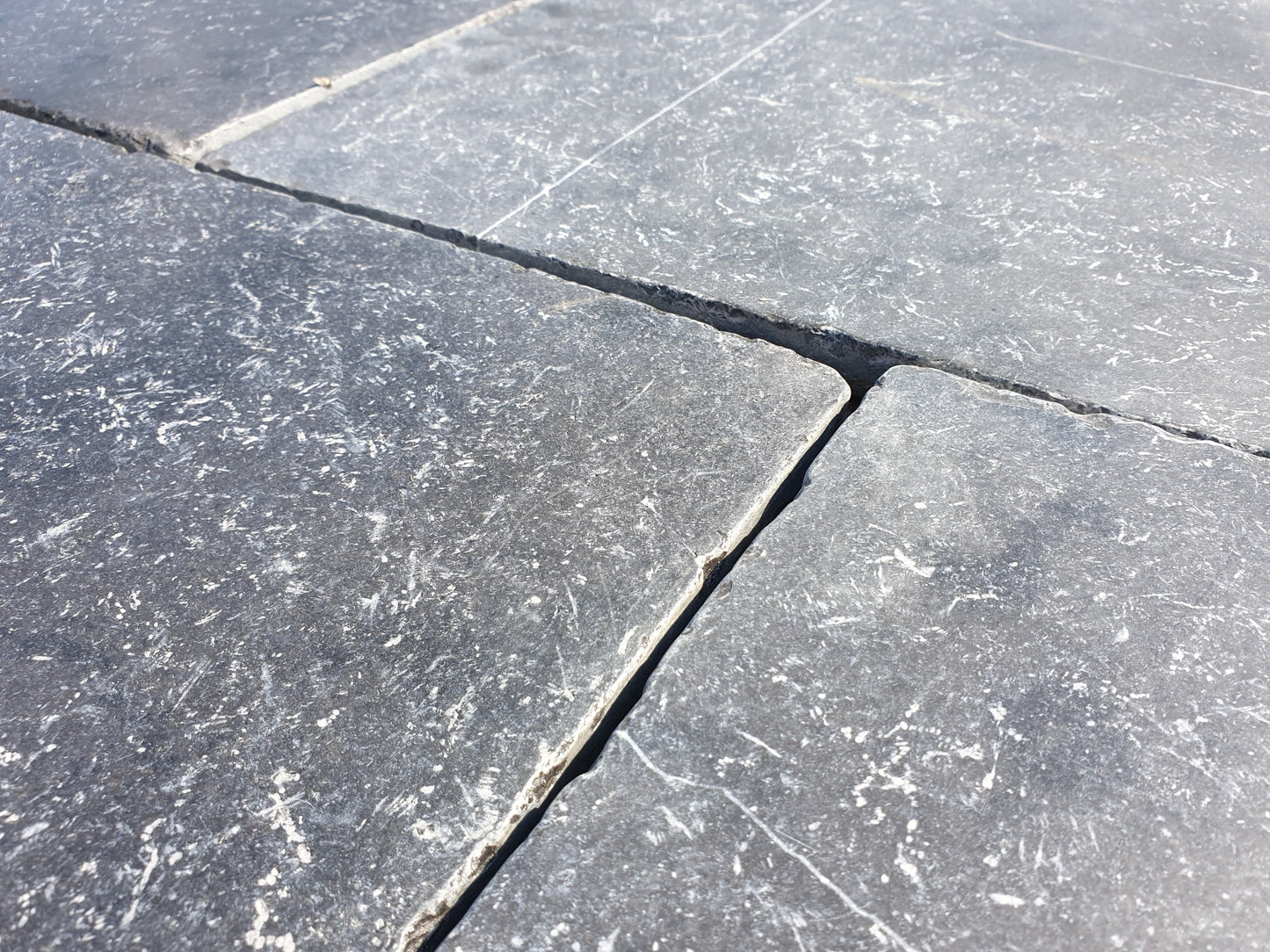 Antiqued Belgian Blue Limestone Tiles £40 Per Sqm Inc VAT