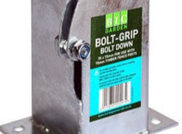 FENCE SUPPORT - BOLT DOWN - Bolt grip fence support - 100 x 100 mm