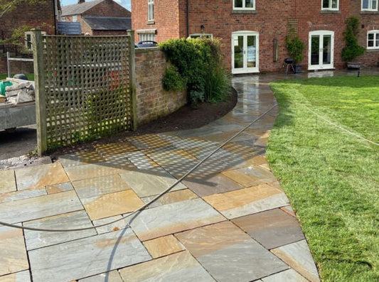 Indian York Natural Stone Paving Under £28m² Inc Vat