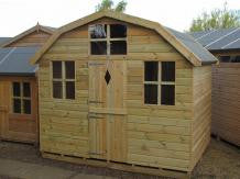 Kirton Playbarn 8' x 6' Childrens Playhouse