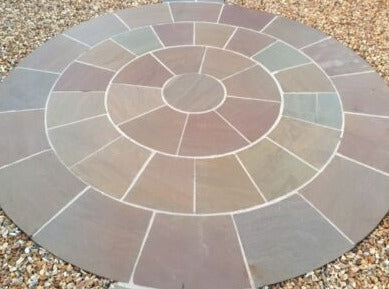 Raj Green Natural Stone Circle 2m Diameter £ Inc Vat