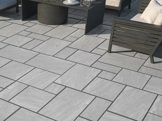 Kandla Grey Porcelain Paving Less Than £24m² Inc Vat